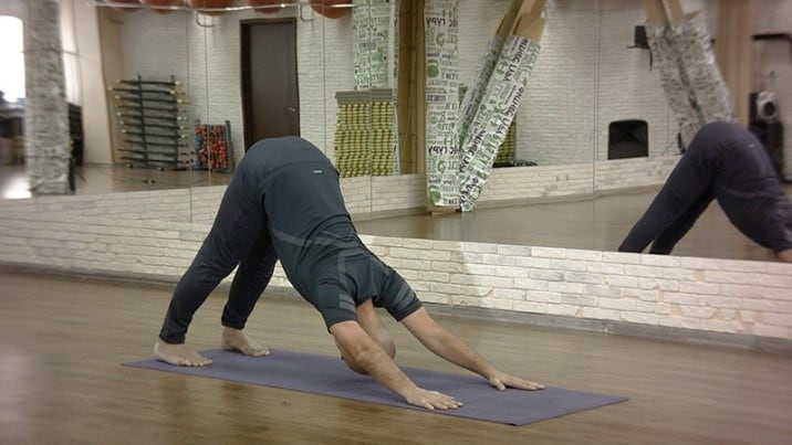 Adho Mukha Svanasana pose