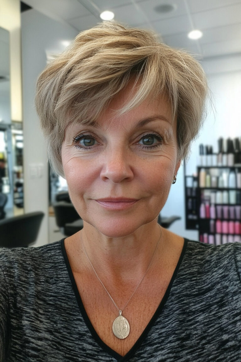Mesmerizing Short Haircuts For Women Over 60 Landscape Collection