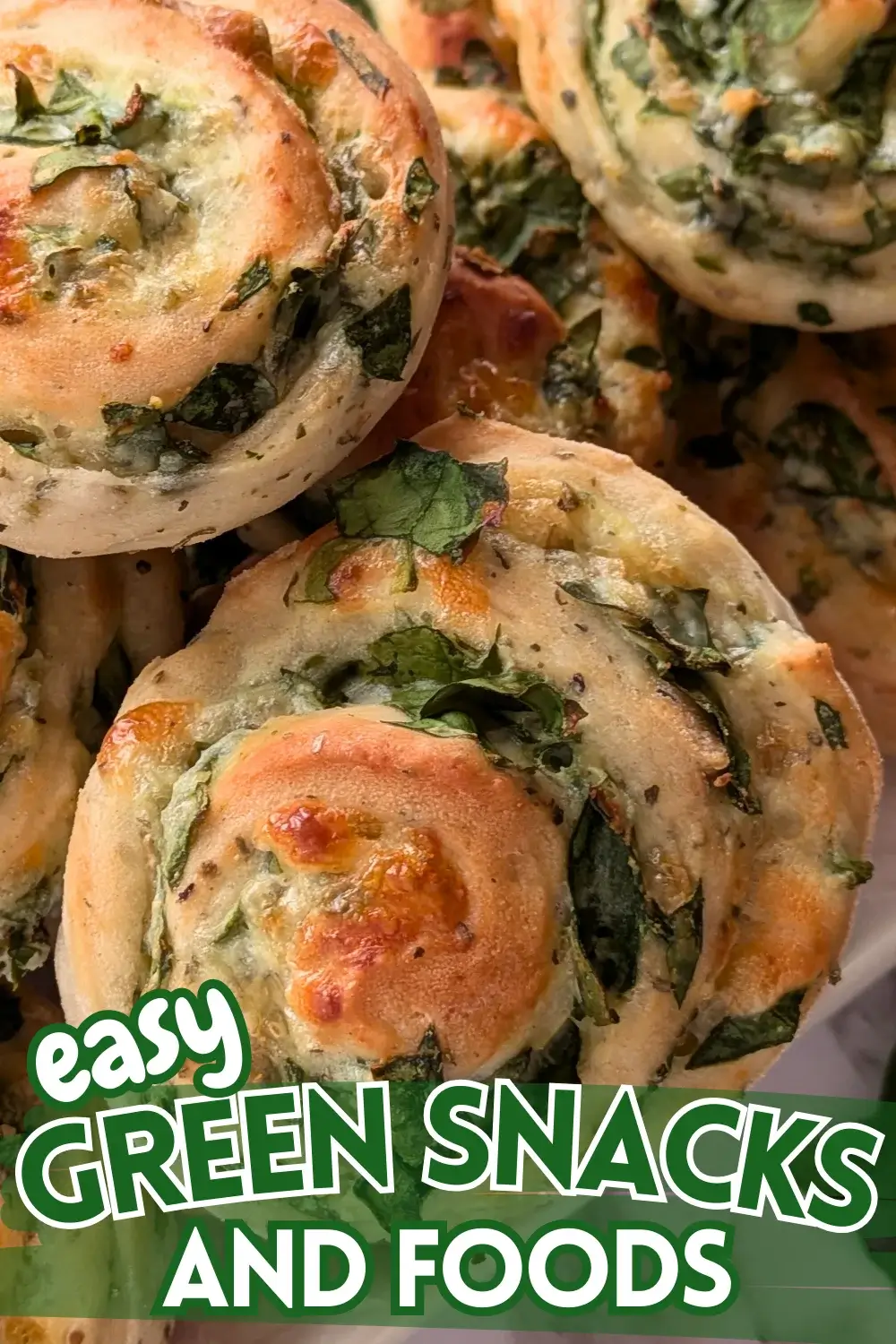Spinach and Ricotta Rolls - appetizer rolls made with a savory homemade yeast dough and filled with a garlicky ricotta, parmesan, grated cheese, and fresh spinach mix.