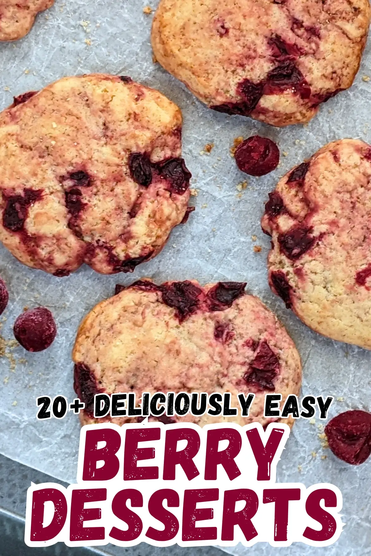 Cherry Cookies With Black Cherries - soft, buttery homemade cookies made with frozen black cherries, brown sugar, vanilla, and a tender bakery-style crumb.