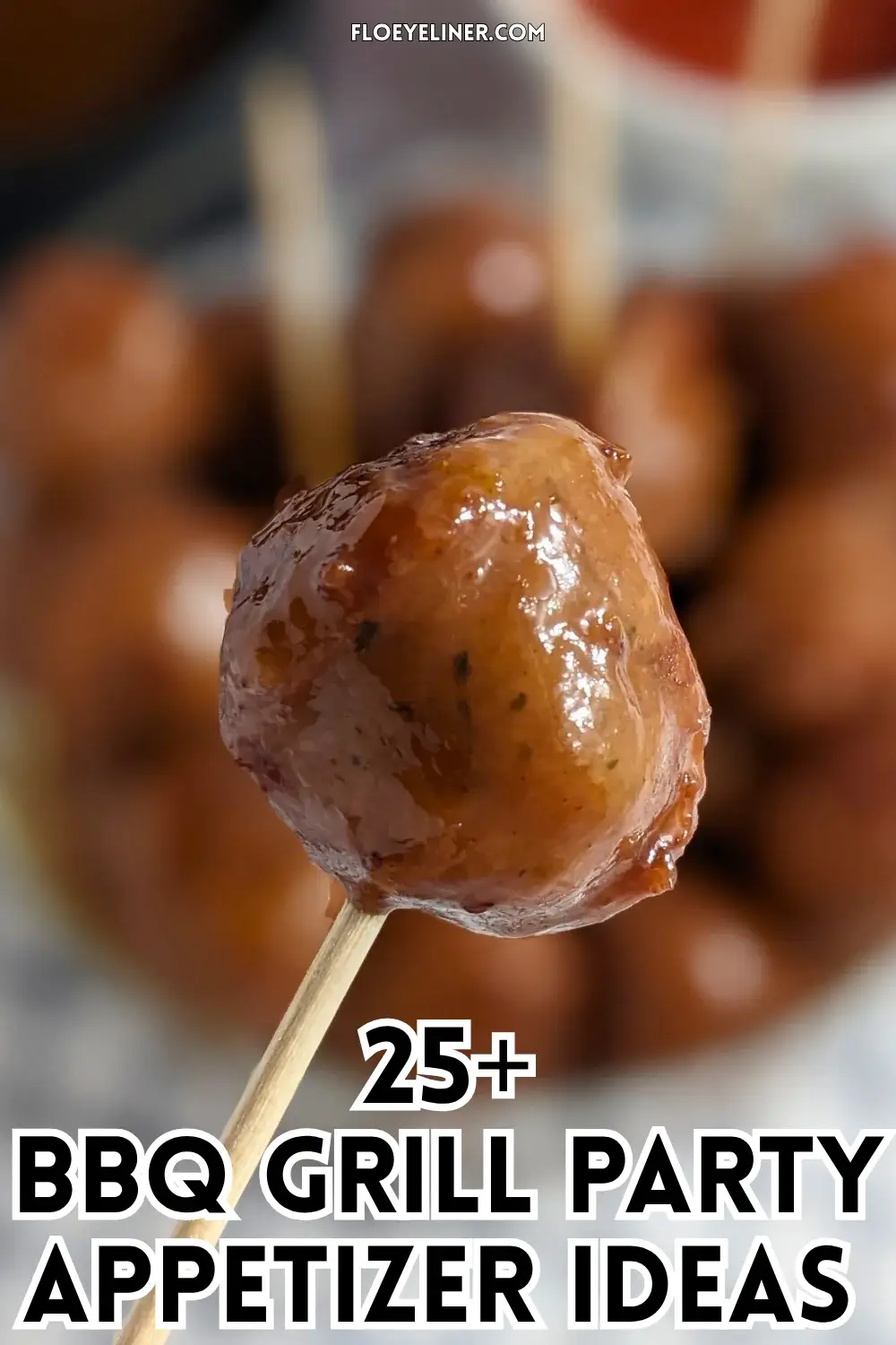 Cranberry Sausage Bites - sticky sausage appetizers made with pieces of fresh sausages, baked in the oven in a cranberry, sweet chili, soy sauce, and lime marinade.