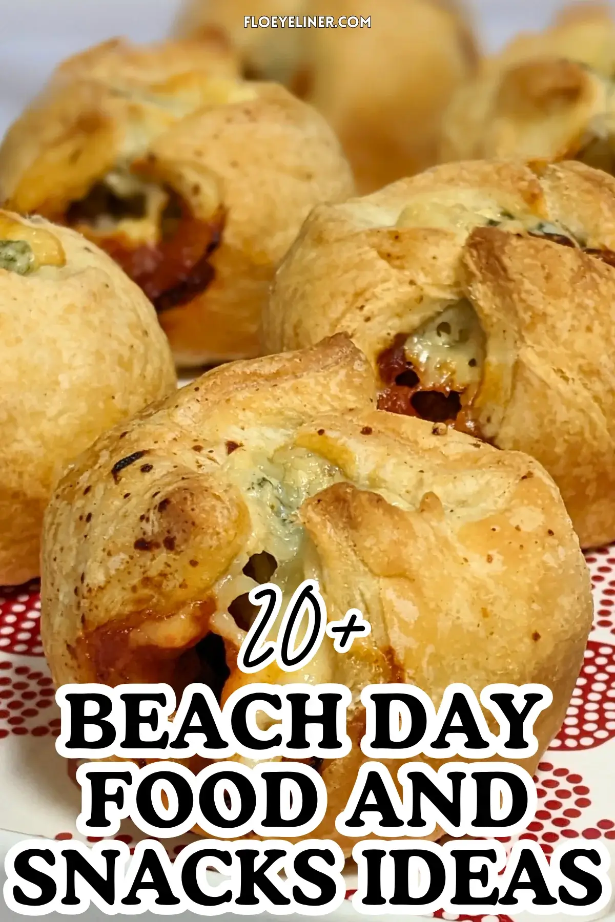 Prosciutto and Blue Cheese Puff Pastry Appetizers - savory puff pastry cups filled with sweet chili sauce, prosciutto and blue cheese.
